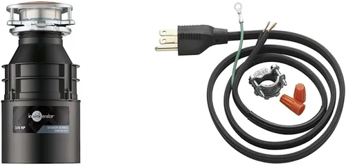 Vista 6 de InSinkErator Badger 5XP - Triturador de basura y kit de conector para lavavajillas