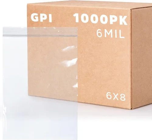 Vista 13 de GPI - 6 mil, extra resistente, bolsas de plástico transparentes con cremallera resellable de 2 x 5 pulgadas, resistentes a perforaciones, bolsas