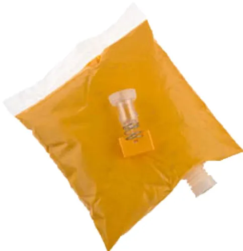 Vista 3 de Gehl's Sharp G05041 - Salsa de queso cheddar, bolsas dispensadoras de 80 onzas con válvulas, queso nacho líquido cremoso para soportes de concesión