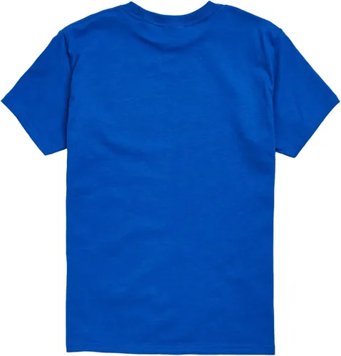 Vista 2 de Hybrid Sports NFL - Established - Camiseta de manga corta para niños y niñas con licencia oficial, Gigantes de Nueva York - Azul Real