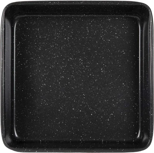 Vista 10 de COOK WITH COLOR Bandeja para hornear antiadherente, color negro, bandeja redonda de 9 pulgadas