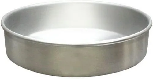 Vista 13 de TrueCraftware - Bandeja de aluminio para hornear pasteles de 6 x 2 pulgadas, de 0.04 in, utensilios para hornear para tartas, pizza, capa