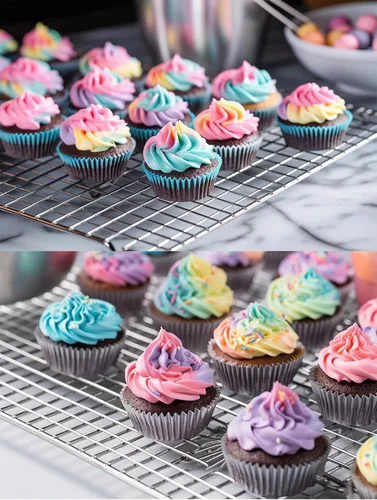 Vista 6 de 1000 Piezas Forros Blancos Mini para Cupcakes Forros Pequeños para Muffins Sin Olor Premium Papel Antiadherente Envoltorios para Cupcakes Tazas