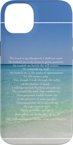 Vista 15 de Psalm 23 Beautiful Christian Beach - Funda para iPhone 17