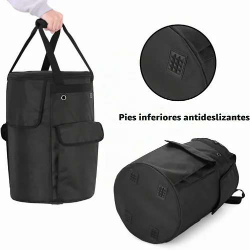 Vista 5 de samdew Bolsa de tanque de gas propano de 20 libras con función de mesa