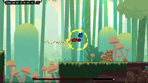 Vista 2 de Super Meat Boy Forever Standard - Nintendo Switch Código digital