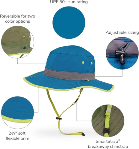 Vista 4 de Sunday Afternoons Gorro para niños Clear Creek Boonie