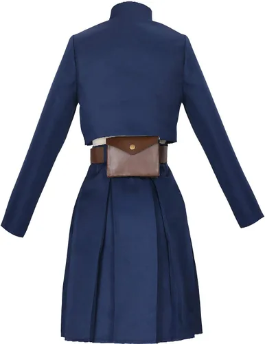 Vista 2 de Jujutsu Kaisen - Ropa de cosplay para mujer, Nobara Kugisaki, disfraz de anime de Halloween