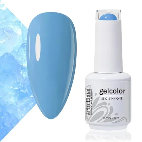Vista 7 de Arte Clavo Pearlescent Nude Gel Nail Polish 15ml - HEMA Free Soak off UV LED Nail Gel for Manicure, DIY Nail Art, Home Salon Use 11029