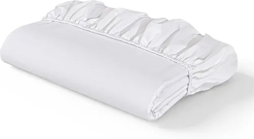 Vista 16 de RUVANTI Sábana bajera ajustable 100% algodón individual – percal refrescante crujiente – Sábana bajera transpirable y duradera tamaño individual