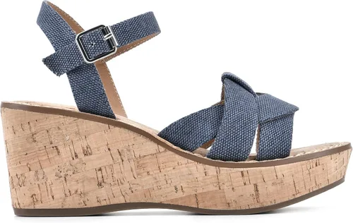 Vista 2 de WHITE MOUNTAIN Sandalia de cuña simple para mujer