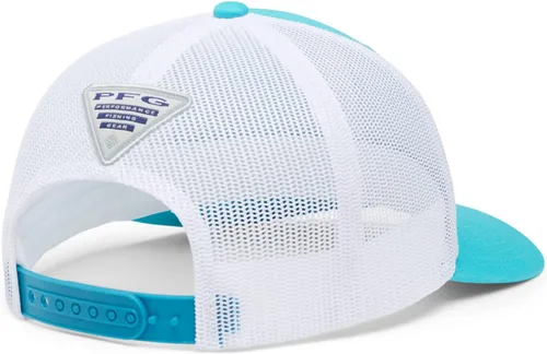 Vista 273 de Columbia Gorra de bola de malla Bandera antigua de malva/blanco/pescado