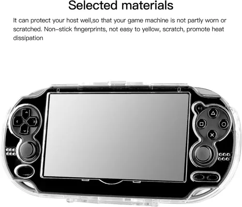 Vista 3 de Crystal Shell - Funda protectora transparente para Sony PS Playstation Vita
