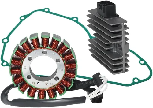 Vista 4 de Bobina de estator, rectificador regulador, juego de juntas para Kawasaki EX650 ER-6F, para Kawasaki ER400 ER-4N para Kawasaki Ninja 400R EX400