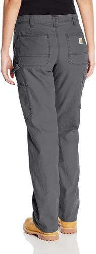 Vista 2 de Carhartt Pantalón de trabajo de lona resistente y flexible para mujer
