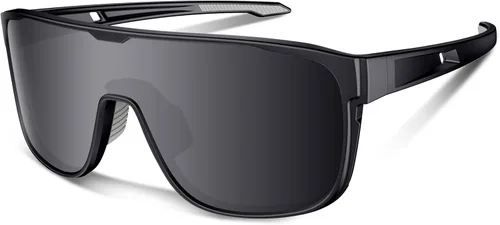 Vista 9 de Gafas de sol deportivas polarizadas para hombres y mujeres, jóvenes, béisbol, correr, ciclismo, conducción, pesca, tenis, golf, motor TAC UV400 TR90