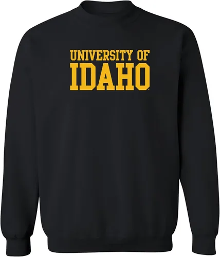 Vista 11 de UGP Campus Apparel NCAA Bloque Básico, Cuello Redondo Color del Equipo, Colegio, Universidad Cremalleras Akron Navy