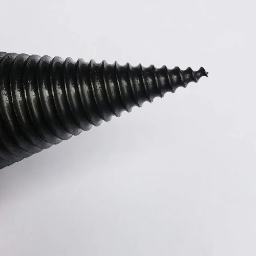 Vista 5 de Broca de madera pesada, divisor de leña en U, rosca antideslizante, tornillo en U, tornillo de división de cono, destornillador de cono de madera