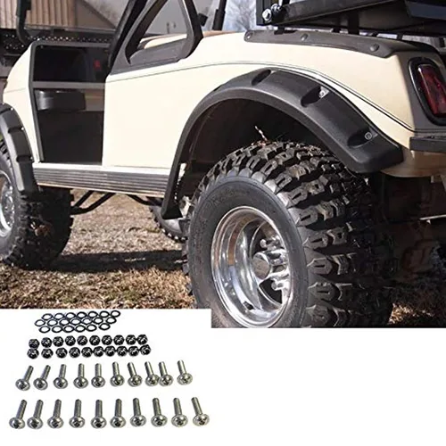 Vista 2 de Huskey - Tornillos de acero inoxidable 304 compatibles con guardabarros para carrito de golf, EZGO Club Car Yamaha