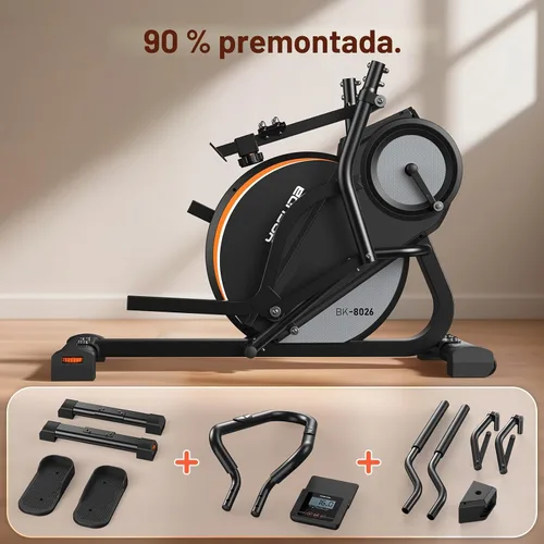Vista 8 de YOSUDA Elliptical Exercise Machine, Compact 3-in-1 (Elliptical + Cardio Climber + Stair Stepper) Elliptical for Home with 45°Incline, 15.5IN Stride