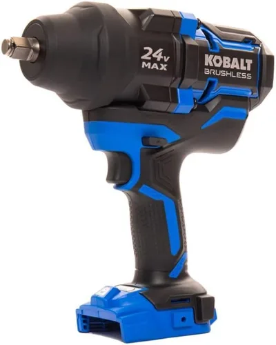Vista 2 de Kobalt XTR 24V 1/2-Inch Kit de llave de impacto sin escobillas (negro)