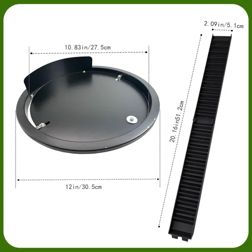 Vista 6 de Tapa de cubeta para ratón, tapa de metal de 5 galones, material de metal fuerte que no se puede morder, reinicio automático, captura repetida