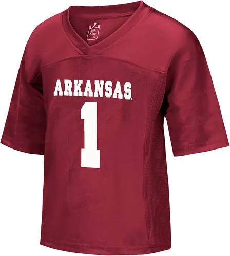 Vista 4 de Little King NCAA - Touchdown Pass - Camiseta de fútbol americano para jóvenes y adolescentes del equipo - Tallas Pequeña Juvenil-XL Juvenil