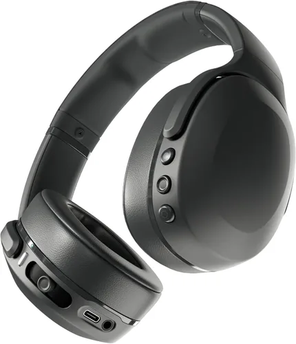 Vista 9 de Skullcandy Crusher Evo - Auriculares inalámbricos Bluetooth con graves multisensoriales, aislamiento de ruido, ajuste sobre la oreja, hasta 40 horas