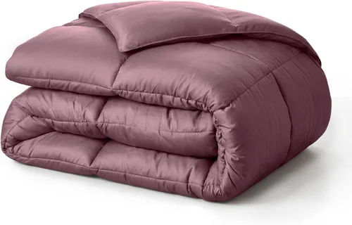 Vista 20 de Superior Edredón de microfibra cepillada sólida, ropa de cama alternativa al plumón, reversible, peso medio, esponjoso, decorativo, funda para Negro