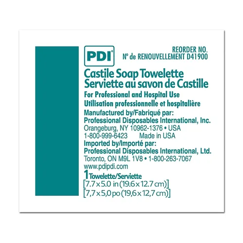 Vista 3 de PDI Toallas de jabón de Castilla, 1 caja de 100