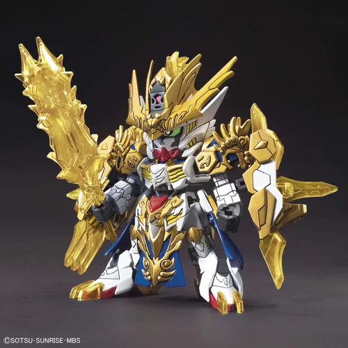 Vista 2 de Bandai Hobby SD Sangoku Soketsuden - #10 Ma Chao Gundam Barbatos SD Model Kit