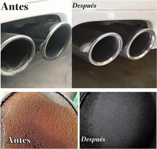 Vista 2 de Limpiador de convertidor catalítico de motor de vehículo BoostUp, limpiador de convertidor catalítico de autopartes, aditivo de combustible