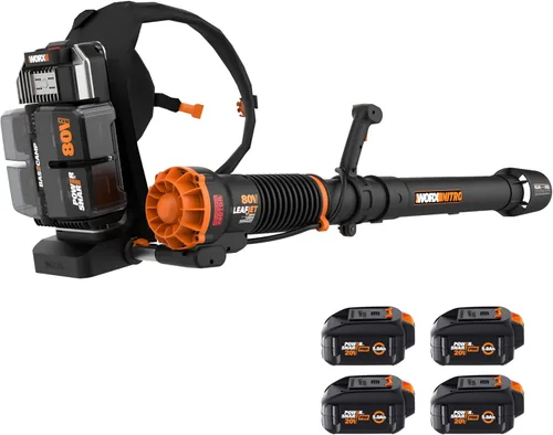 Vista 12 de WORX Cordless Leaf Blower, 20V Electric Blower for Leaf Removal, WG543.9