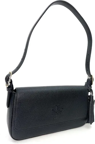 Vista 2 de Tory Burch Emerson - Bolso de hombro con solapa (negro), Negro (balck)