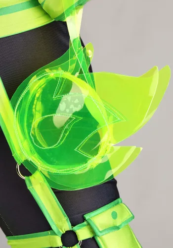 Vista 7 de Disfraz Auténtico de Shego de Disney Kim Possible para Mujer Multicolor