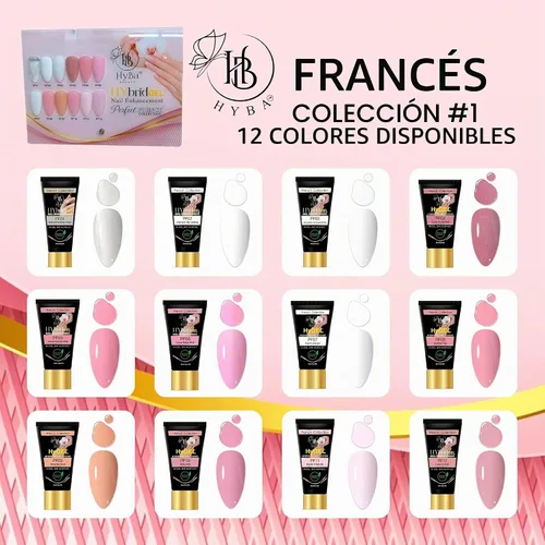 Vista 8 de HyGEL CLEAR - Esmalte de uñas de gel híbrido de 2.0 fl oz, capa transparente natural PF01