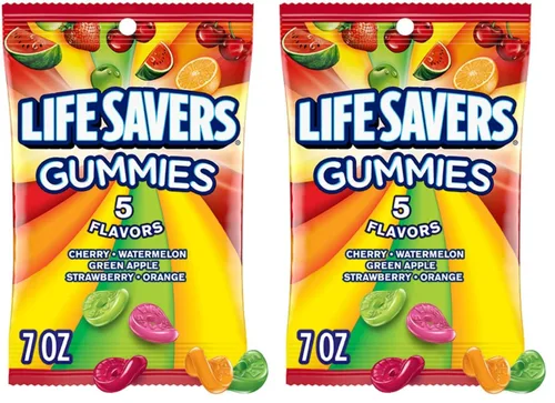 Vista 14 de Caramelos duros de ron y mantequilla LifeSaver, bolsas de 6.25 onzas, (paquete de 12 unidades)