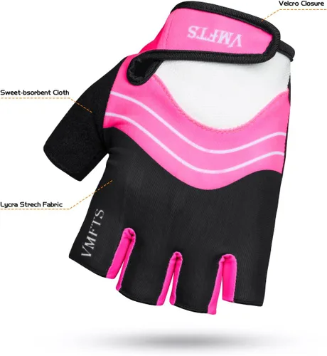 Vista 4 de Guantes de ciclismo Guantes deportivos de gel sin dedos y dedos completos para fitness, levantamiento de pesas, carreras, entrenamiento, escalada