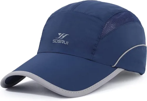 Vista 14 de Gorra deportiva de malla ligera de secado rápido para hombres y mujeres