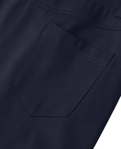 Vista 5 de siliteelon Pantalones de vestir para mujer, pantalones de trabajo casuales para mujer, pantalones de yoga con corte de bota, pantalones de negocios
