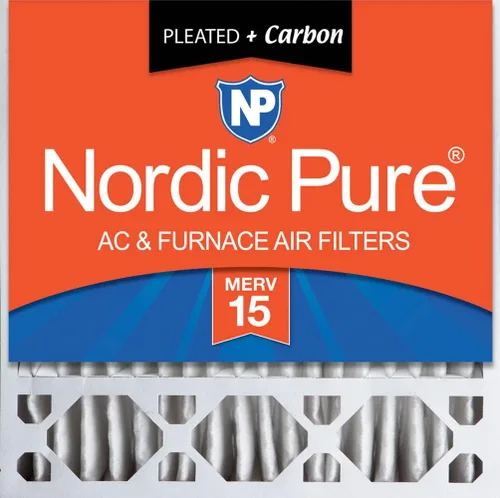 Vista 32 de Nordic Pure 20 x 20 x 5 (19_5/8 x 19_7/8 x 4_3/8) Honeywell/Lennox MERV 8 filtro de aire de repuesto, 1 paquete