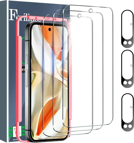 Vista 34 de Ferilinso Protector de pantalla de privacidad para Samsung Galaxy Z Flip 6 / Z Flip 7 FE [compatible con funda de teléfono], película