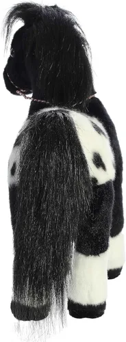 Vista 5 de Aurora Exquisito animal de peluche Breyer Showstoppers Black Appaloosa - Detalles realistas para juegos imaginativos - Perfecto para niños, adultos