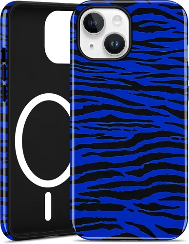 Vista 48 de Jusy Funda magnética Zebra para iPhone XR, color negro