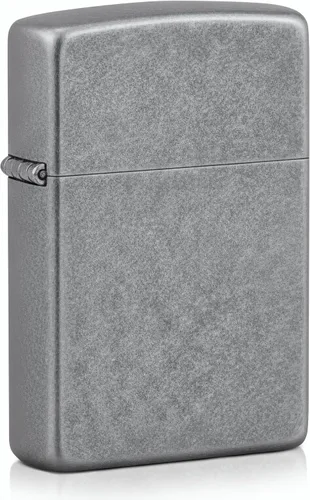 Vista 3 de Zippo Encendedor de bolsillo con placa de plata antigua, resistente al viento y recargable, encendedor de metal abatible, encendedores de bolsillo