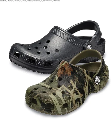 Vista 2 de Crocs Paquete de 2 zuecos clásicos para hombres y mujeres