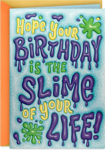 Vista 7 de Tarjeta de cumpleaños Hallmark para niñas (con pegatinas de cupcakes y dulces)