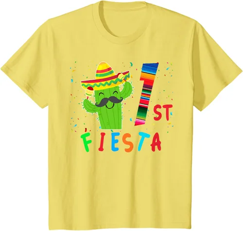 Vista 86 de Camiseta mexicana para fiesta temática de cumpleaños a juego, Negro, S