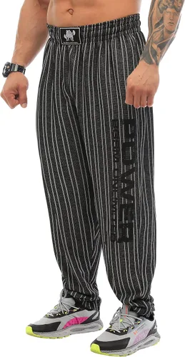 Vista 9 de BIG SAM SPORTSWEAR COMPANY Pantalones deportivos holgados para hombre con bolsillos pantalones de gimnasio de ajuste holgado para la Oldschool