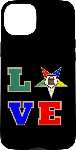 Vista 9 de OES Love Sister Order of the Eastern Star Parents' Christmas Case for iPhone 16